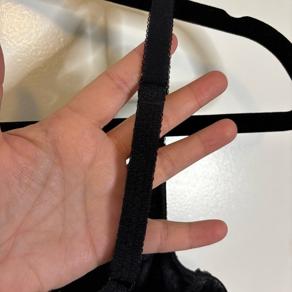 Pour Moi? Black and Gray Lace Trim Underwire Bra - Picture 11 of 16